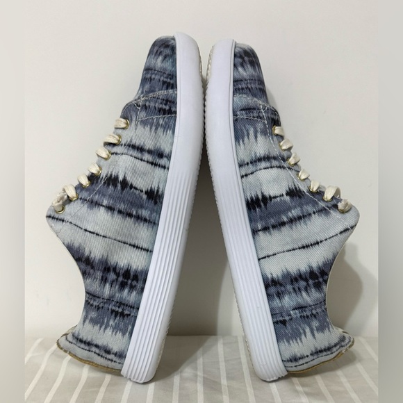 Cole Haan Grand Crosscourt II Canvas Sneaker China Blue Ikat Size 8.5 - Picture 12 of 14